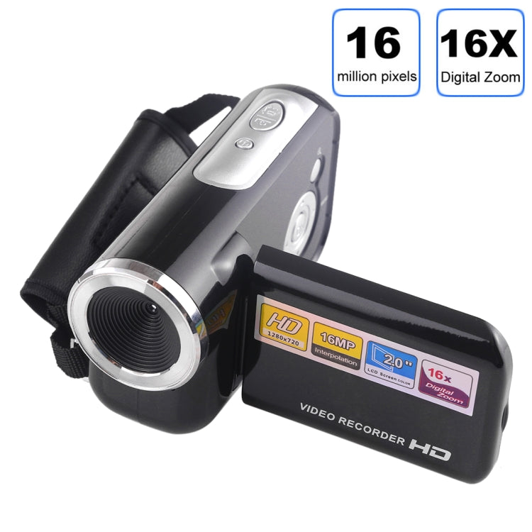 1280x720P HD 16X Digital Zoom 16.0 MP Digital Video Camera Recorder with 2.0 inch LCD Screen 1280x720P HD 16X Digital Zoom 16.0 MP Digital Video Camera Recorder with 2.0 inch LCD Screen